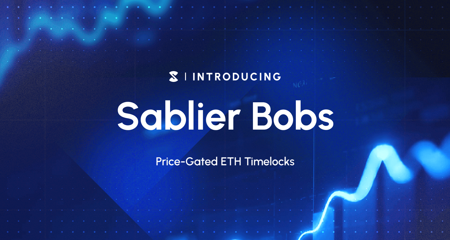 Introducing Bobs: Price-Gated ETH Timelocks