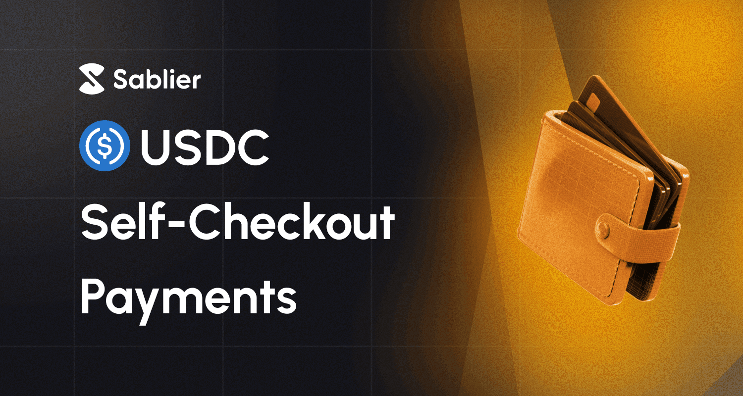 Introducing USDC Self-Checkout Payments