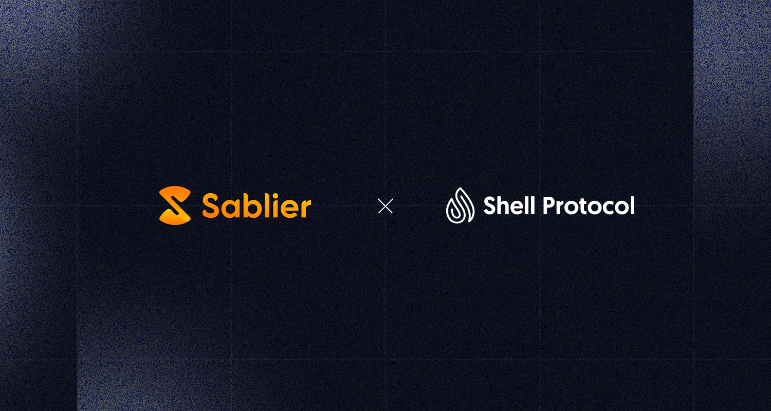 How Shell Protocol Uses Sablier Stream NFTs for Its Token Distribution