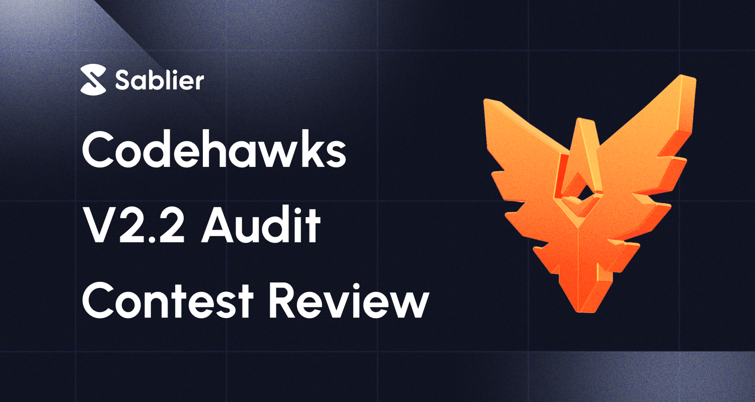 Codehawks V2.2 Audit Contest Review